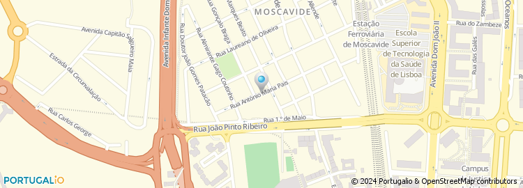 Mapa de J & F Moreira, Lda