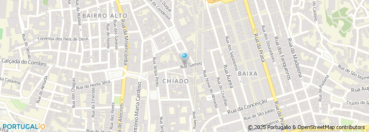 Mapa de J. Francisco Pereira, Lda