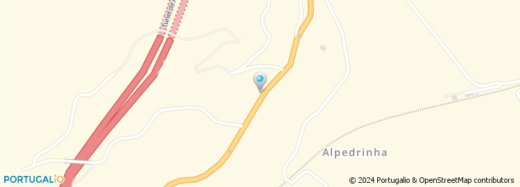 Mapa de J. Freitas - Clinica de Cuidados de Saude de Alpedrinha, Lda