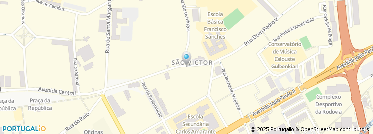 Mapa de J. Garcia & Silva Lda