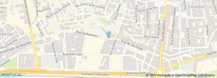 Mapa de J L T P Projectos de Arquitectura, SA