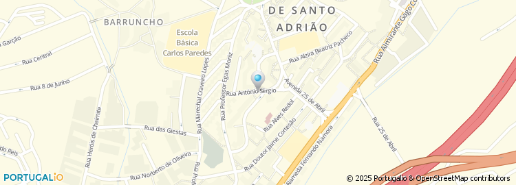 Mapa de J.M. Dias, Madeiras e Componentes, Lda