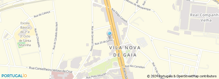 Mapa de J. Oliveira & Bento - Soc. de Mediação Imobiliária, Lda