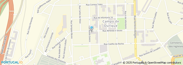 Mapa de J.p.garrido Lda