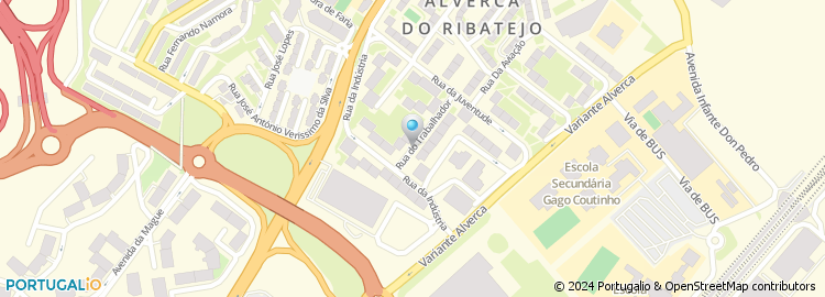 Mapa de J.Ribeiro - Instalações Eléctricas, Lda