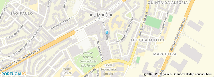 Mapa de J & T Rodrigues - Mediação Imobiliária, Lda