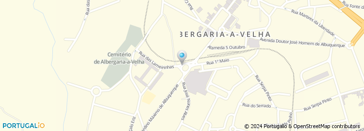 Mapa de Jardim de Infancia de Albergaria - A - Velha