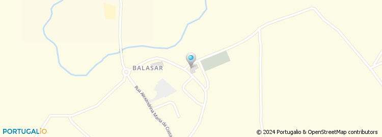 Mapa de Jardim de Infância de Cruz, Balazar, Póvoa de Varzim