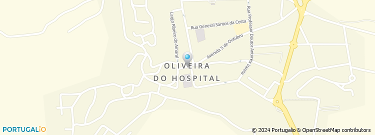 Mapa de Jardim de Infância de Largo da Feira, Oliveira do Hospital