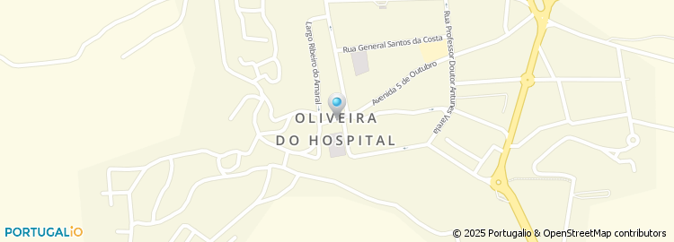 Mapa de Jardim de Infância de Largo da Feira, Oliveira do Hospital