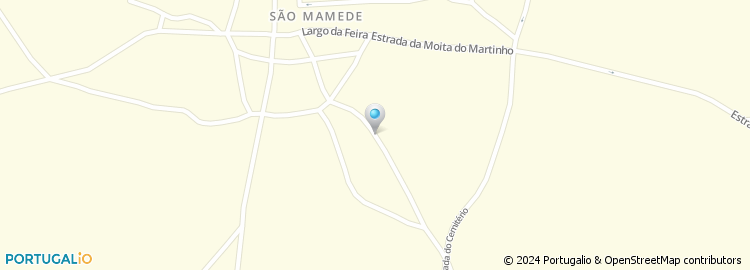 Mapa de Jardim de Infancia de São Mamede