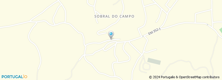 Mapa de Jardim de Infancia de Sobral do Campo