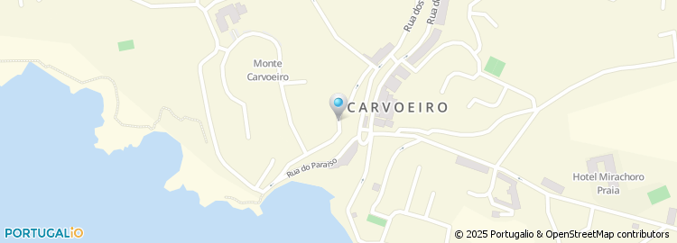 Mapa de Jardim de Infancia do Carvoeiro