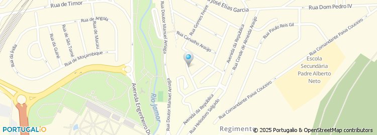 Mapa de Jardim de Infancia O Farol