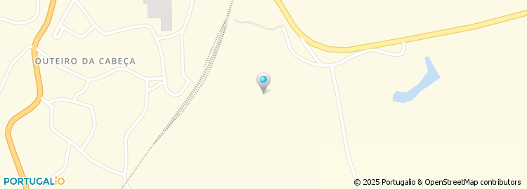 Mapa de Jardim de Infancia Outeiro Cabeça
