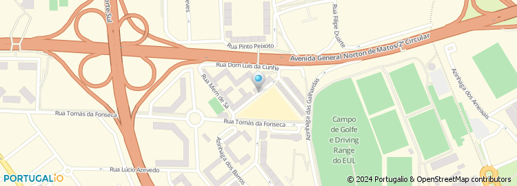 Mapa de Jardim Infancia Campo Grande 1