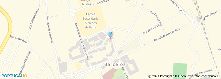 Mapa de Jardim Infantil da Stª Casa da Misericórdia, Barcelos