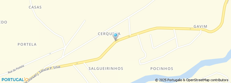 Mapa de Jardins de Riba D Ave - Empreend. Imobiliarios, Turismo e Hotelaria, Lda