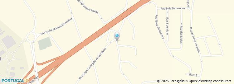 Mapa de Jeronimo J Alves Pereira