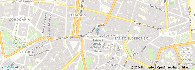 Mapa de Joalharia Ferreira Marques, Lda