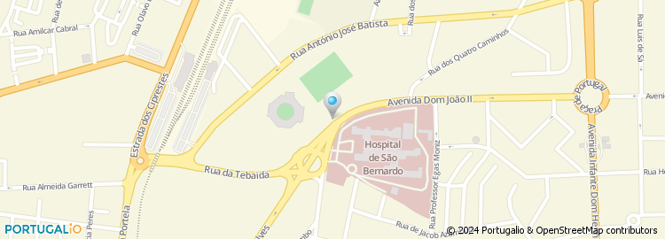 Mapa de Joana Sofia Teixeira - Serviços Médicos, Lda