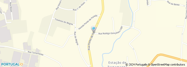 Mapa de João Leite - Serviços de Entregas Urgentes, Lda