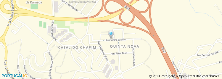 Mapa de João Manuel Batista da Silva