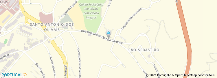 Mapa de João, Nuno & Isabel - Centro Dietetico e Nutrição, Lda