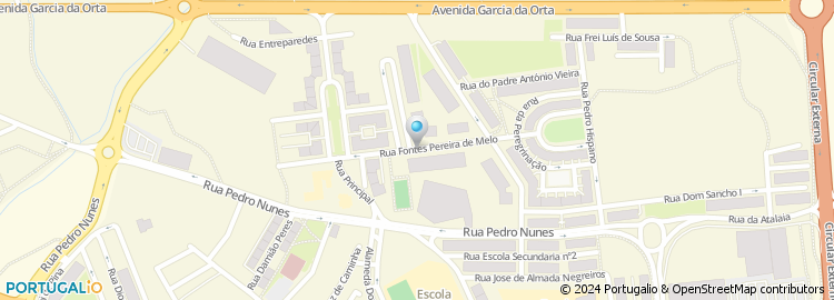 Mapa de João Paulo Matos - Laboratório de Próteses Dentárias, Unipessoal Lda