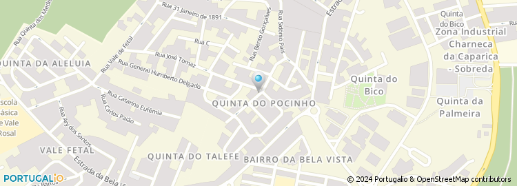 Mapa de João Peneda & Elisabete - Construções Lda