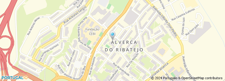 Mapa de João Rodrigues - Transportes, Lda