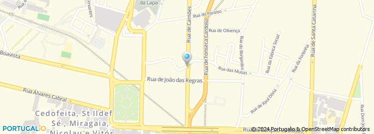 Mapa de Joaquim A Costa & Filhos, Lda