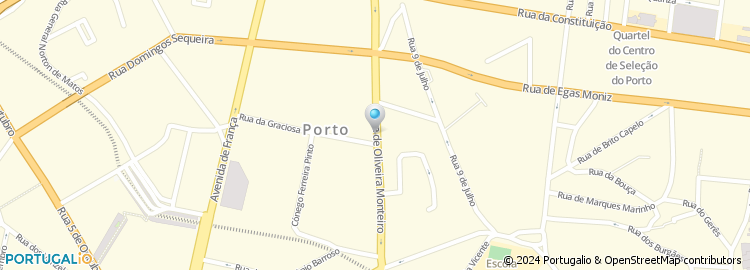 Mapa de Joaquim A Martins Santos