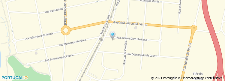 Mapa de Joaquim Alves Ribeiro - Mediação Imobiliária, Unipessoal Lda