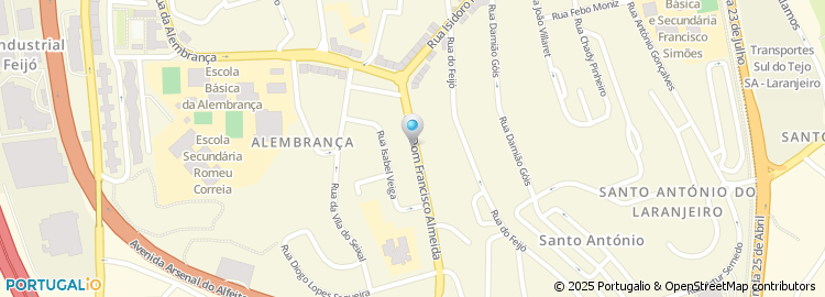 Mapa de Joaquim Antonio Rodrigues