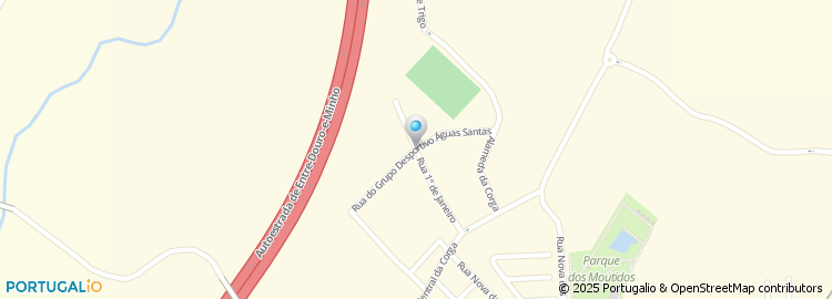 Mapa de Joaquim Dinis Dias