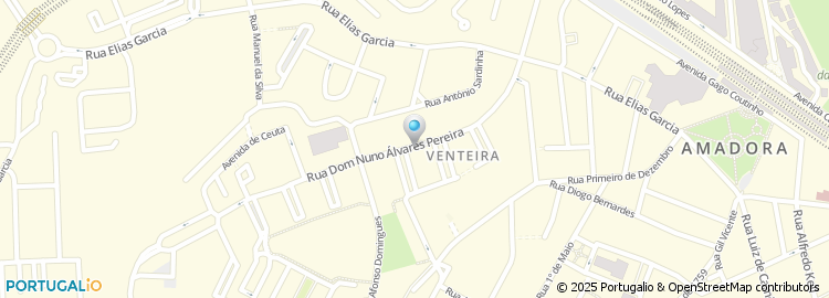 Mapa de Joaquim Ladeira Santos