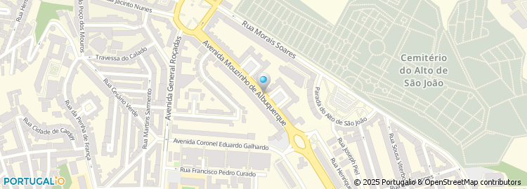 Mapa de Joaquim M Malagueira Espadeiro