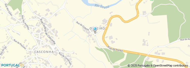 Mapa de Joaquim Moutinho Russo & Filhos, Lda