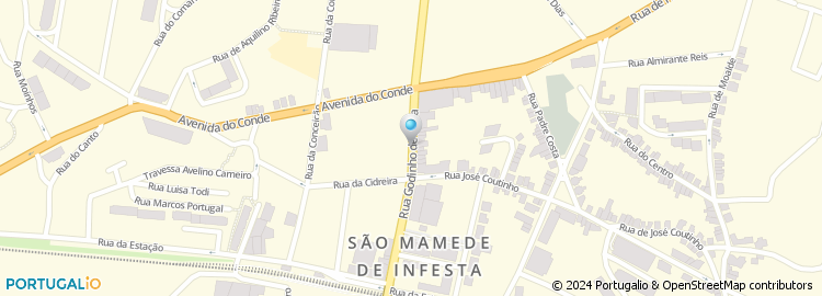 Mapa de Joaquim Pereira Neves