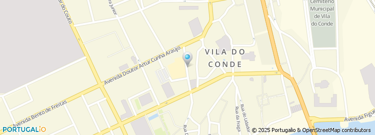 Mapa de Joaquim Ramos Azevedo Cardeal