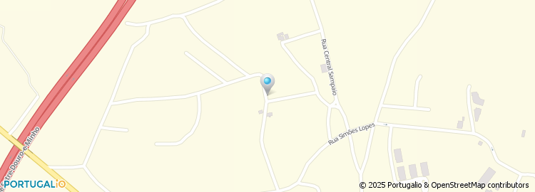 Mapa de Joaquim Vilarinho, Unipessoal Lda