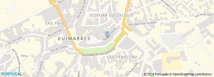 Mapa de Jorge Alves e Gabriela Jobim - Design & Contabilidade, Lda