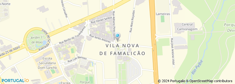 Mapa de Jorge Armindo Dias Moreira, Unipessoal Lda