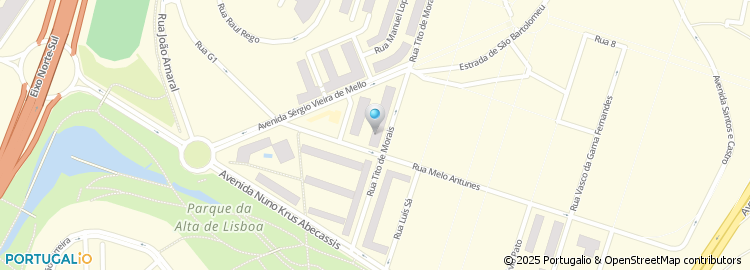 Mapa de Jorge Carvalho Alves, Unipessoal Lda