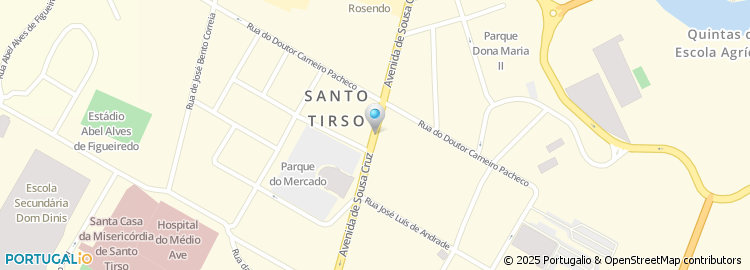 Mapa de Jorge Oculista, Santo Tirso 2