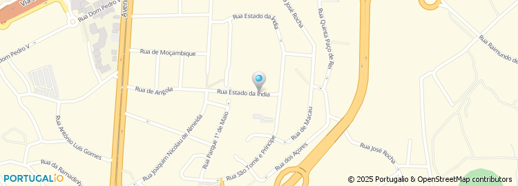 Mapa de Jorge Oliveira - Mediador Imobiliario