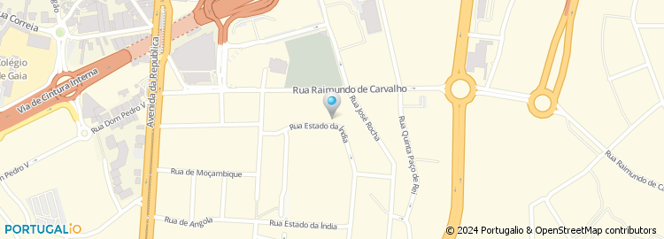 Mapa de Jorgeselas - Mediação Imobiliária, Unipessoal Lda