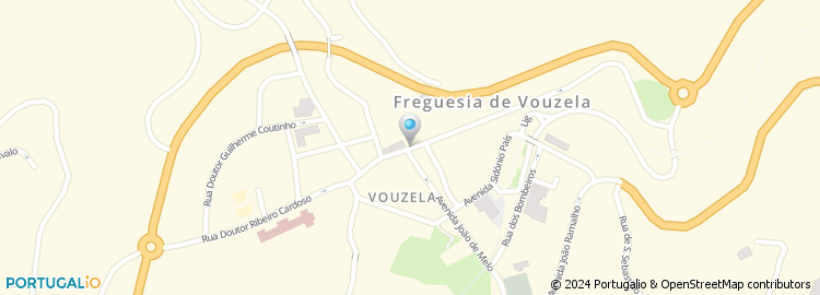 Mapa de Jornal Noticias de Vouzela