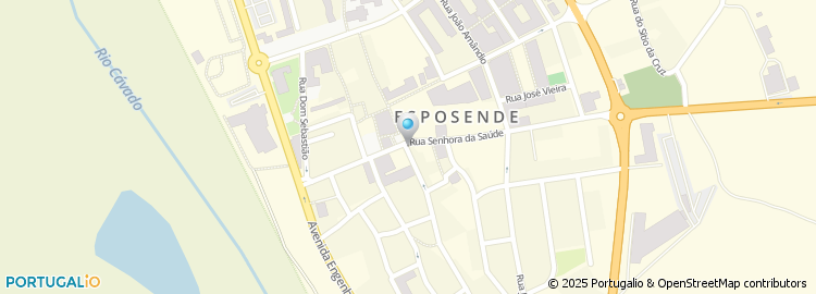 Mapa de Jose A Areias Silva